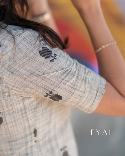 Premium Linen Cotton Printed Kurti & Pant Set